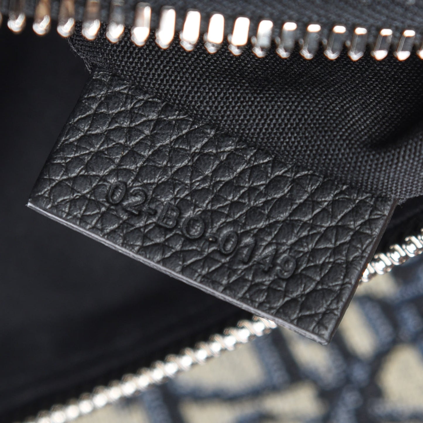 Oblique Saddle Bag Blue