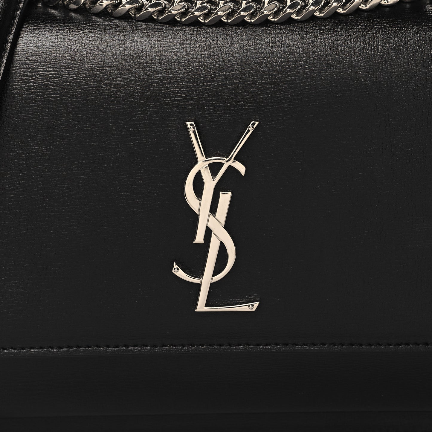 Calfskin Medium Monogram Sunset Black