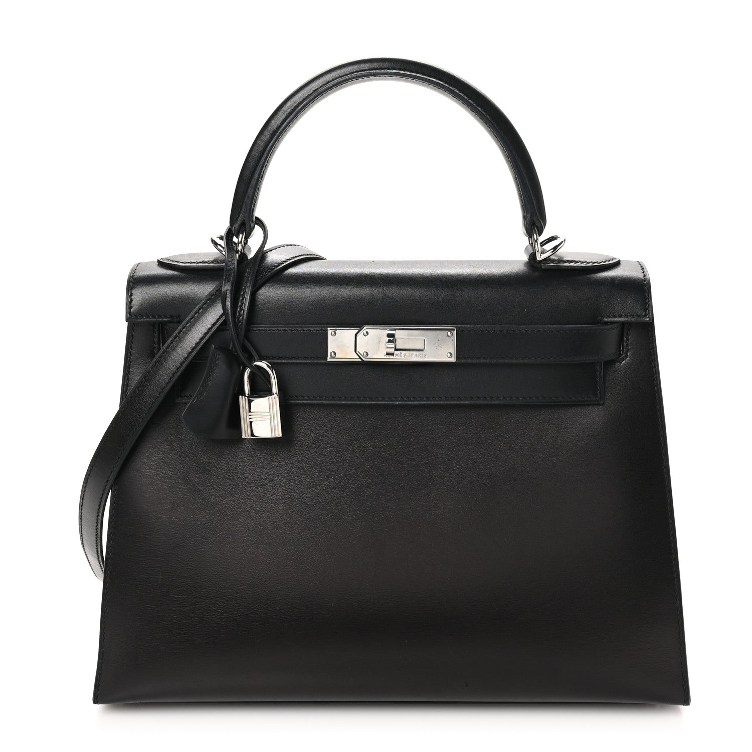Hermes Box Kelly Sellier 28 Black 1 of 13