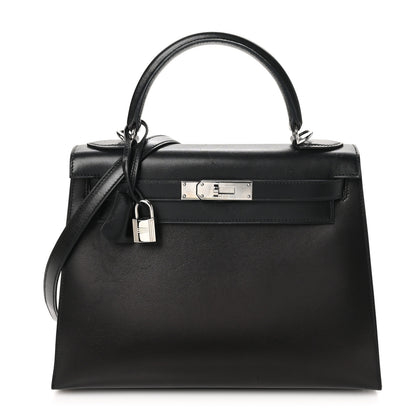 Hermes Box Kelly Sellier 28 Black 1 of 13