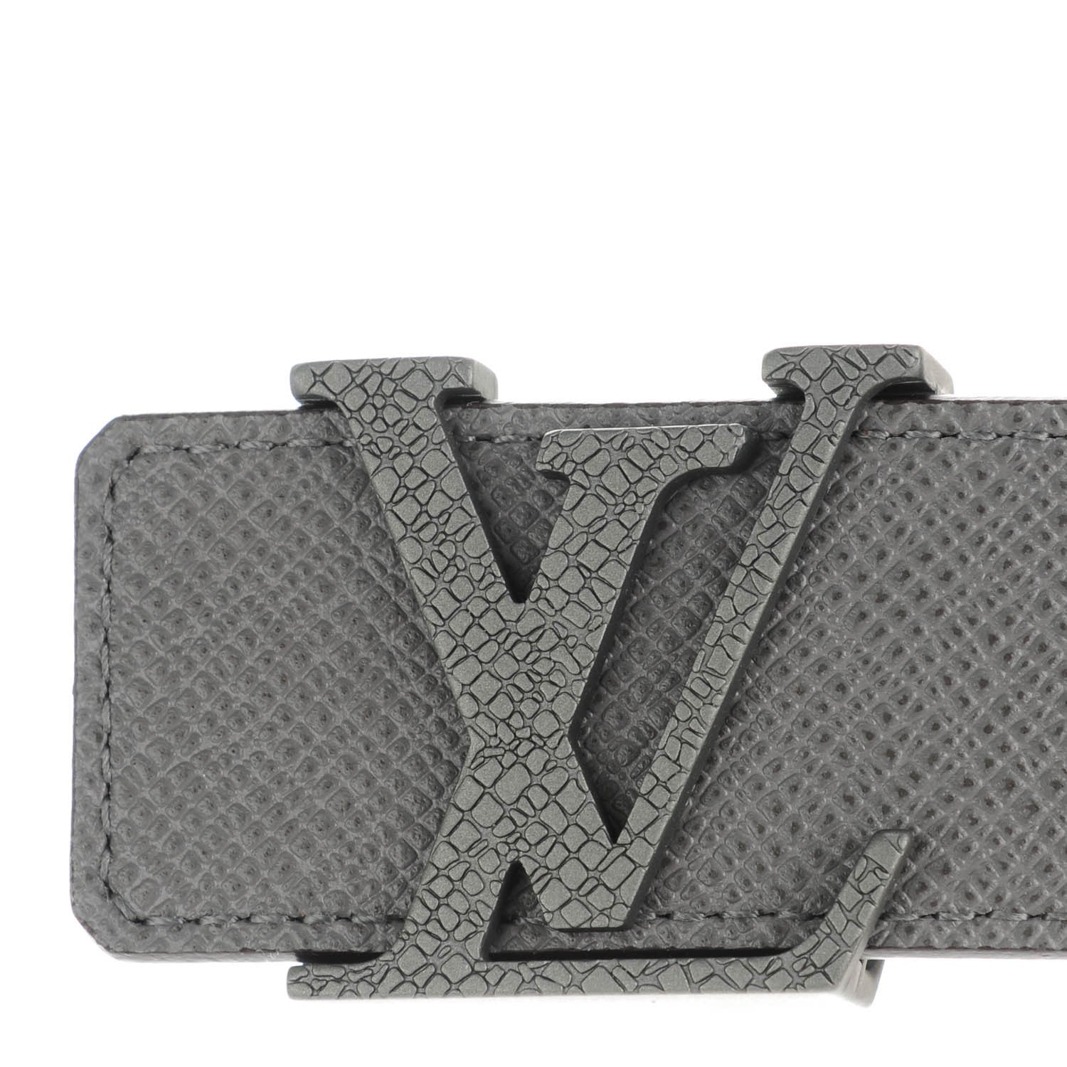 Louis Vuitton Taiga 35mm LV Initiales Belt 90 36 Glacier 3 of 8