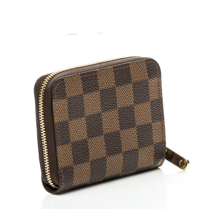 Louis Vuitton Damier Ebene Zippy Coin Purse 3 of 6