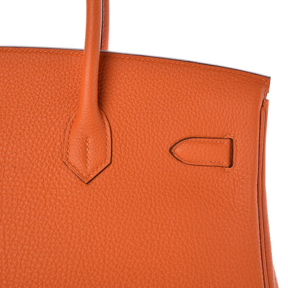 Hermes Togo Birkin 35 Orange 28 of 36