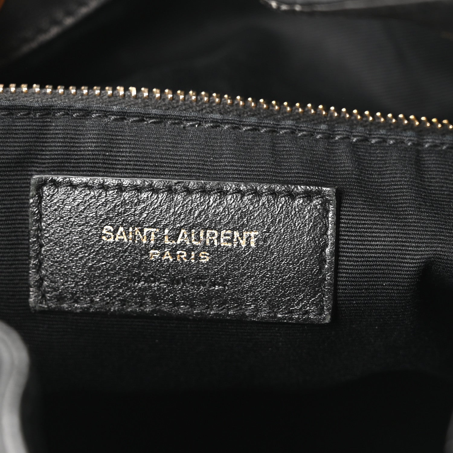Saint Laurent Lambskin Matelasse Monogram Joe Backpack Black 6 of 10
