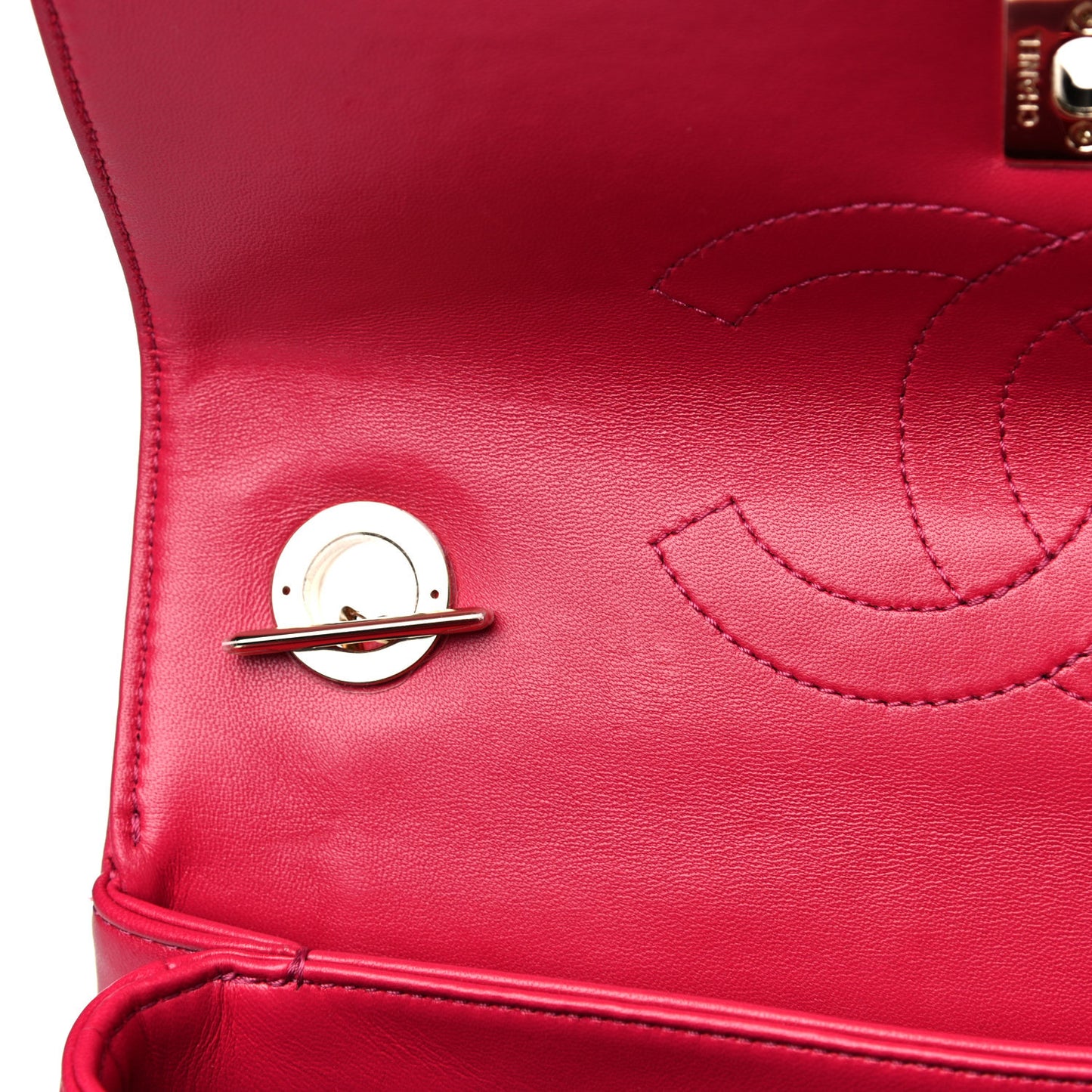 Lambskin Quilted Small Trendy CC Flap Dual Handle Bag Pink
