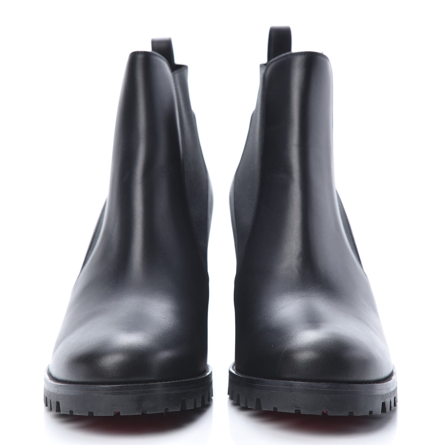 Calfskin Marchacroche 70 Chelsea Boots 40.5 Black