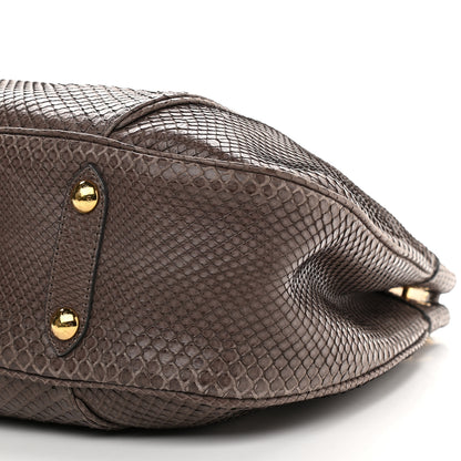 Louis Vuitton Python Galliera PM Gris 8 of 8