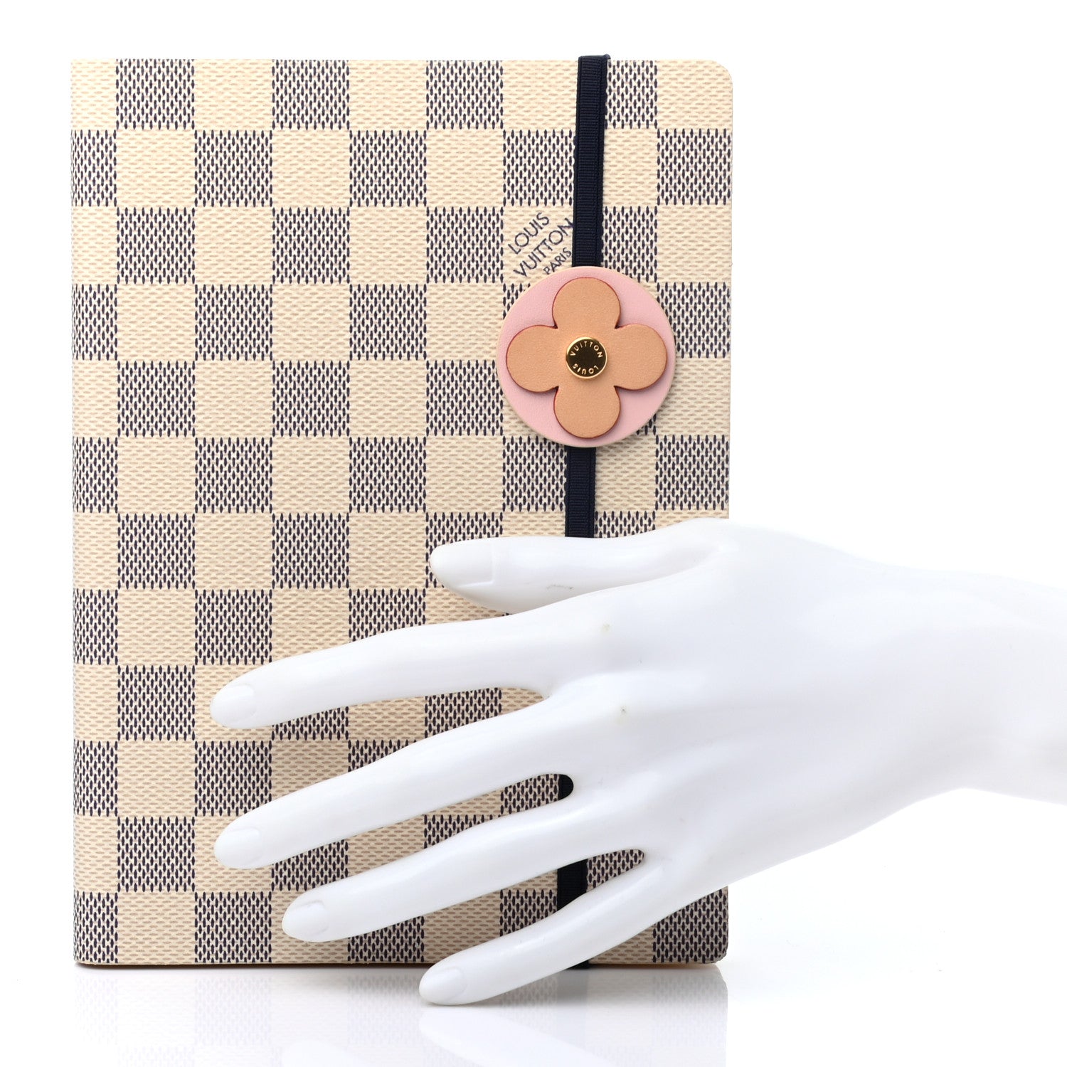 Louis Vuitton Damier Azur Flower Gustave Notebook 2 of 6