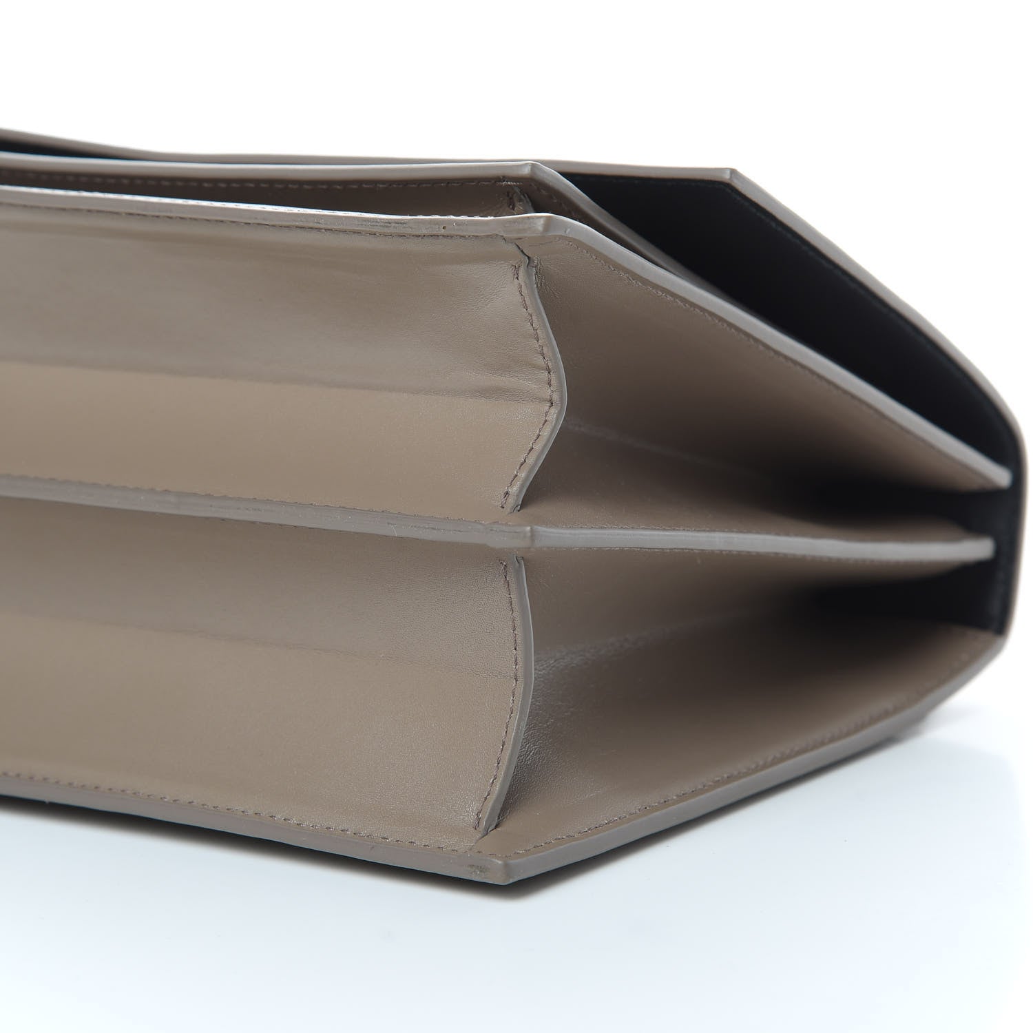 Balenciaga Box Calfskin Medium Sharp Top Handle Bag Mink Grey 10 of 16