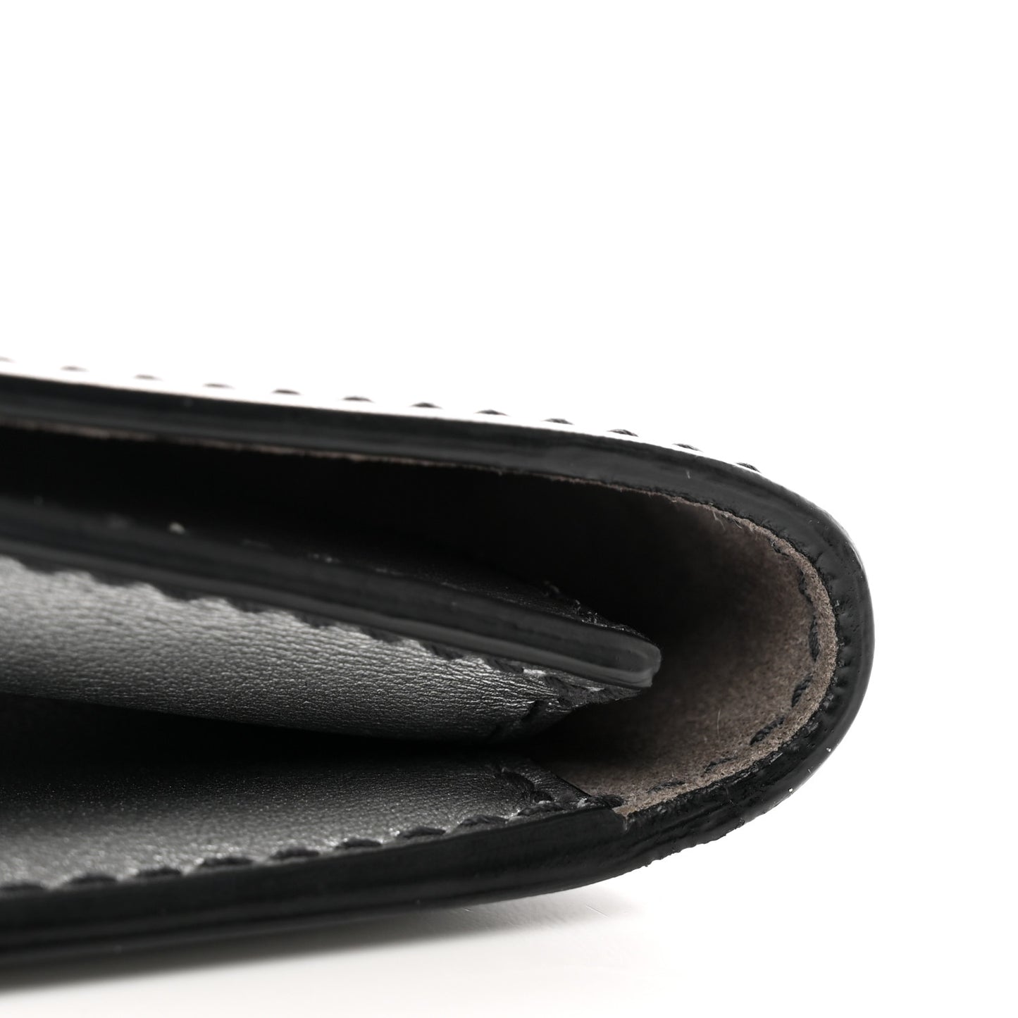 Metallic Smooth Calfskin Dio(r)evolution Flap Clutch Silver