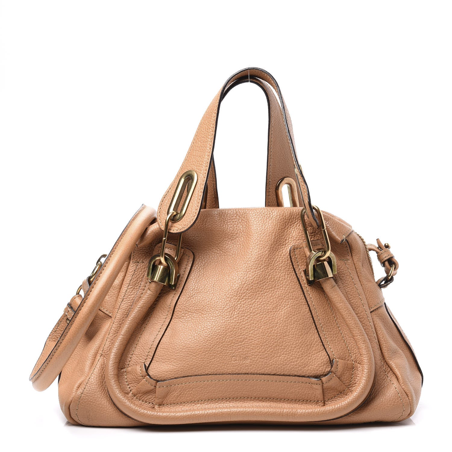Chloe Calfskin Small Paraty Light Tan 1 of 9