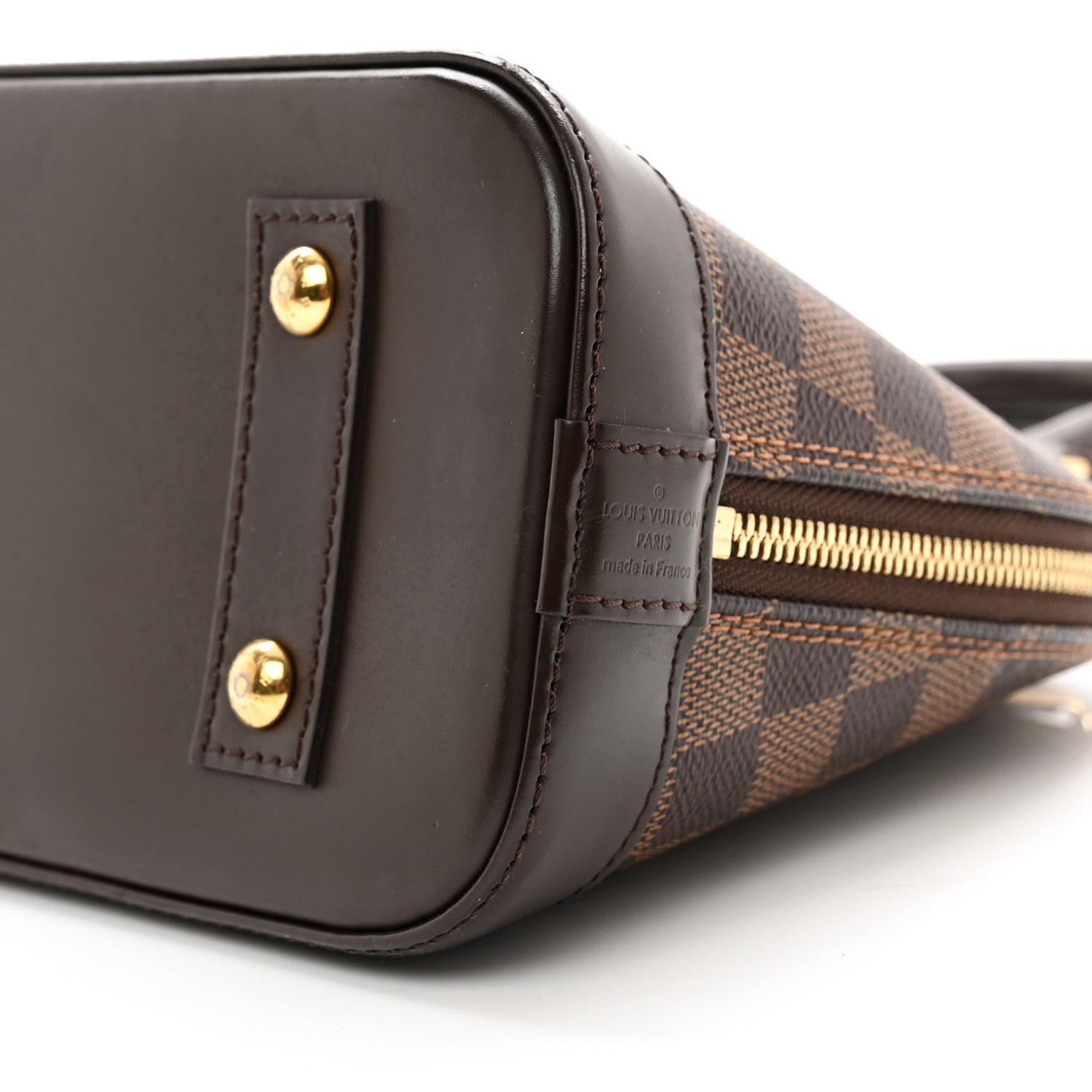 Louis Vuitton Damier Ebene Alma BB 9 of 10