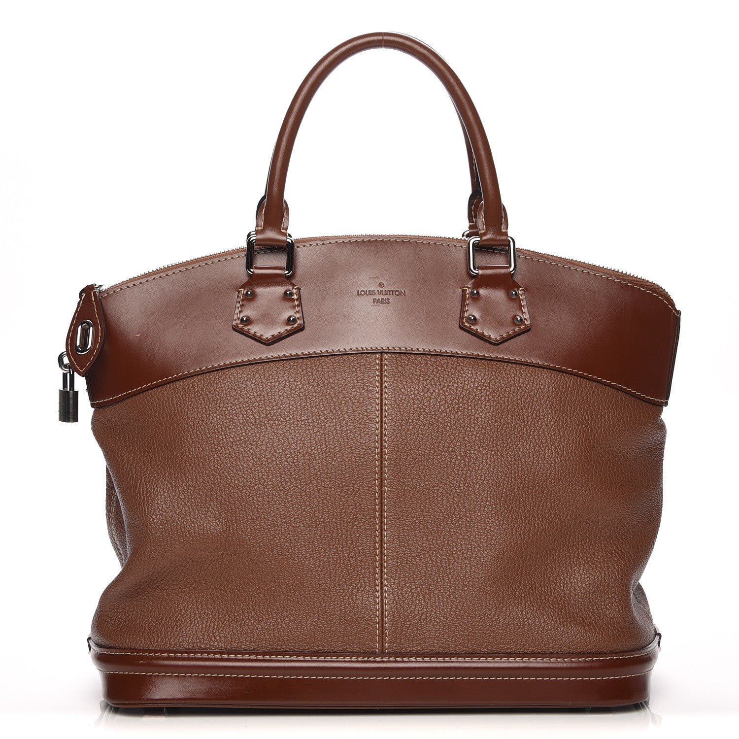 Louis Vuitton Suhali Lockit MM Sienne 1 of 7