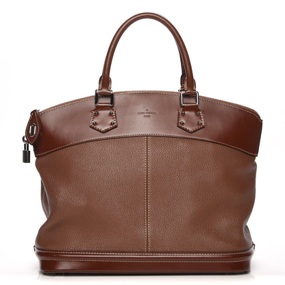 Louis Vuitton Suhali Lockit MM Sienne 1 of 7