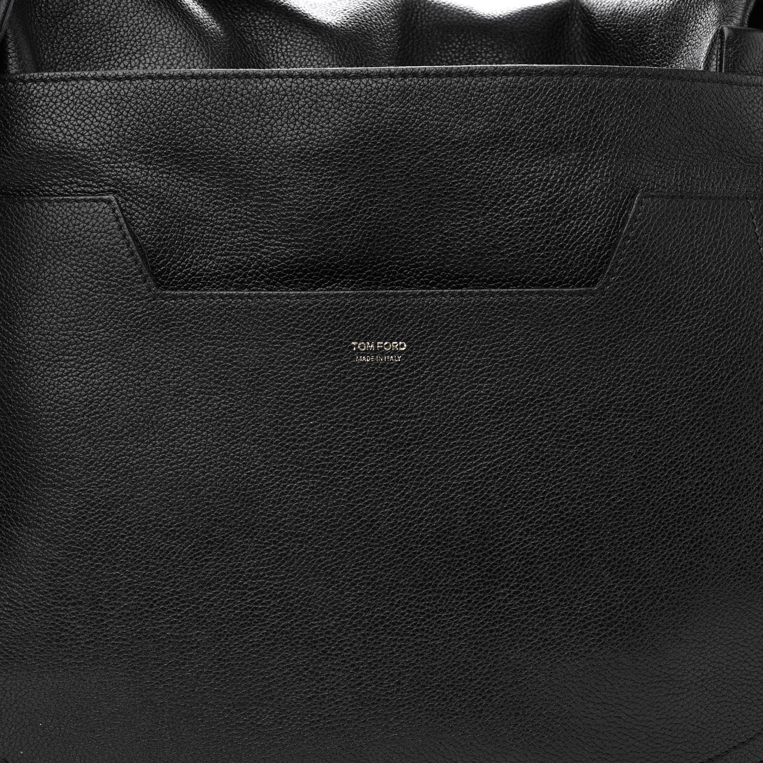Tom Ford Grained Calfskin Medium Jennifer Crossbody Bag Black 12 of 17