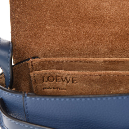 Loewe Grained Calfskin Mini Gate Crossbody Bag Steel Blue 8 of 10