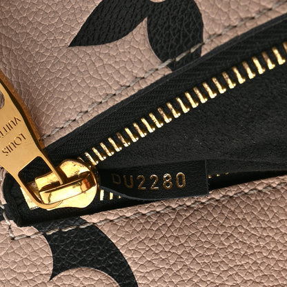 Louis Vuitton Empreinte Monogram Giant Crafty Pochette Metis Creme Black 7 of 10