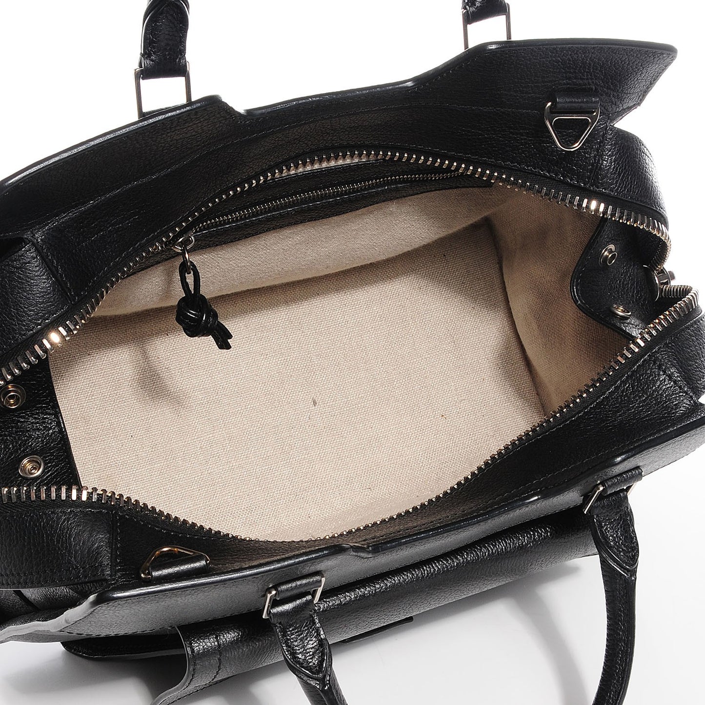 Vacchetta Calfskin Small PS13 Satchel Black