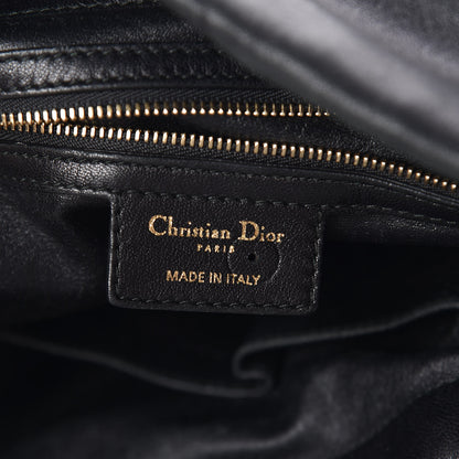 Christian Dior Lambskin Medium Libertine Hobo Black 8 of 14