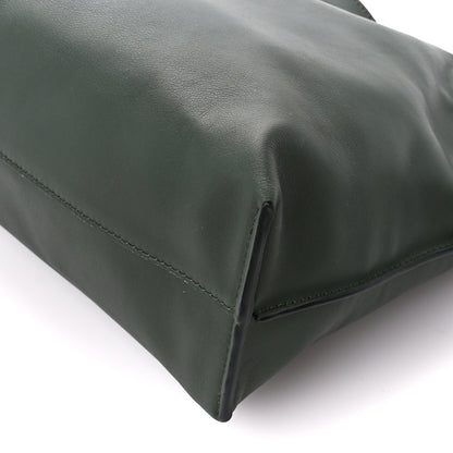 Loewe Calfskin Flamenco Knot Clutch Vintage Khaki 10 of 12