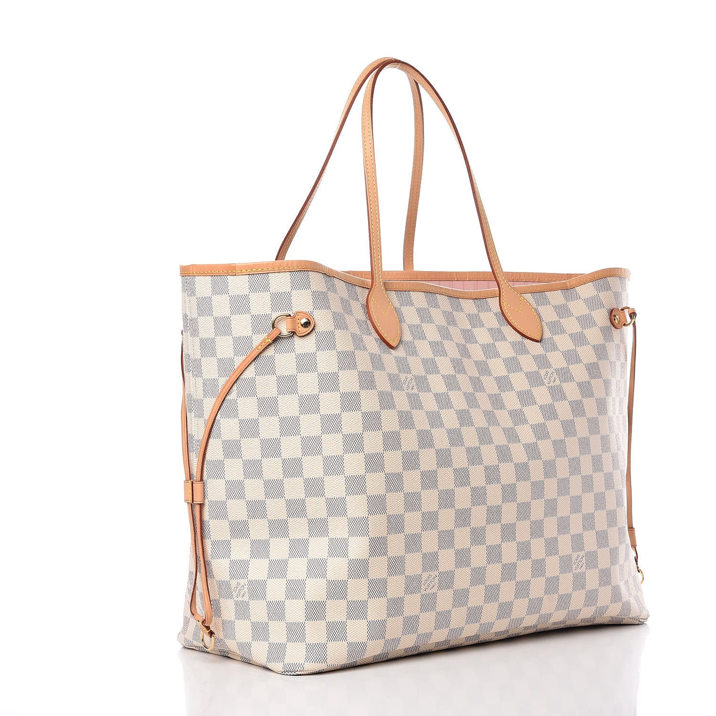Damier Azur Neo Neverfull GM Rose Ballerine