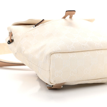 Gucci Nylon Monogram Backpack Off White 10 of 12