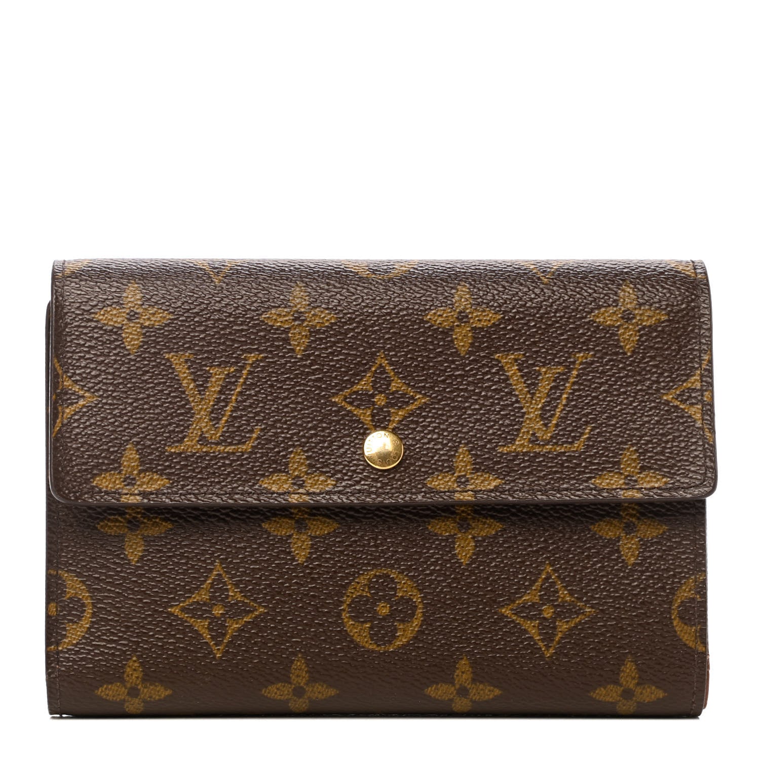 Louis Vuitton Monogram Porte Tresor Etui Papiers Wallet 1 of 6