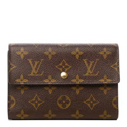Louis Vuitton Monogram Porte Tresor Etui Papiers Wallet 1 of 6