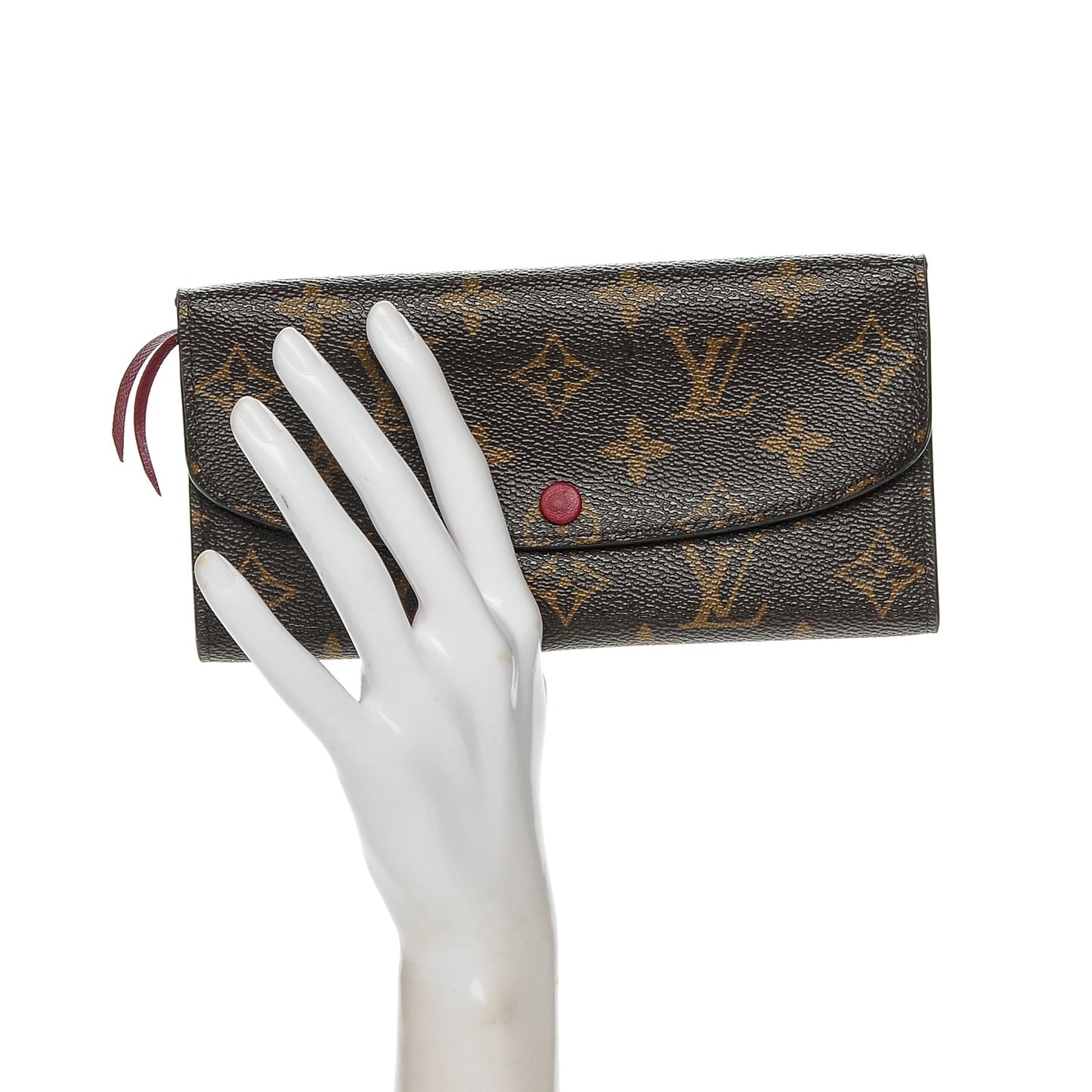 Monogram Emilie Wallet Fuchsia