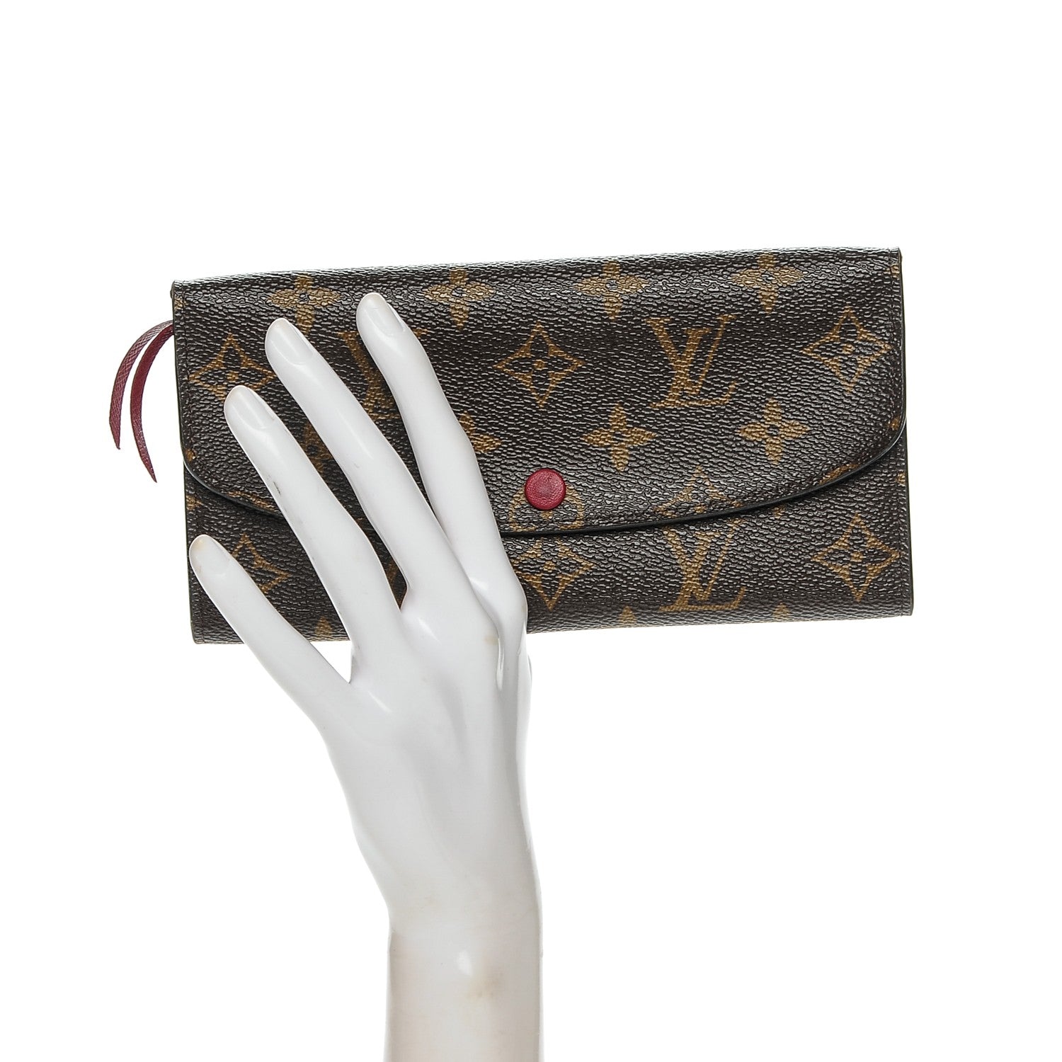 Louis Vuitton Monogram Emilie Wallet Fuchsia 2 of 6