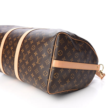 Louis Vuitton Monogram Keepall Bandouliere 50 9 of 12