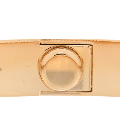 Cartier 18K Yellow Gold 4 Diamond LOVE Bracelet 18 6 of 8