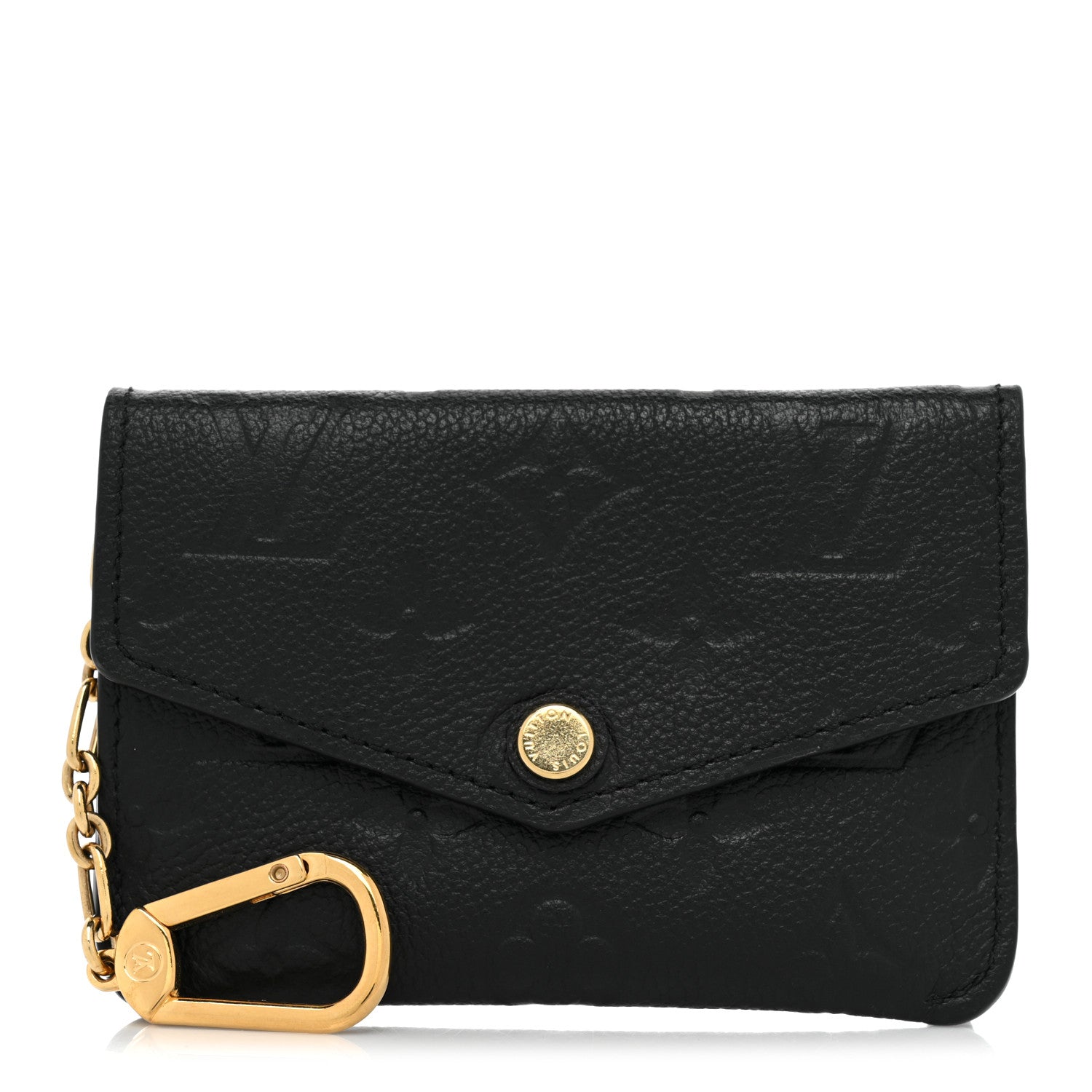 Louis Vuitton Empreinte Key Pouch Black 1 of 8
