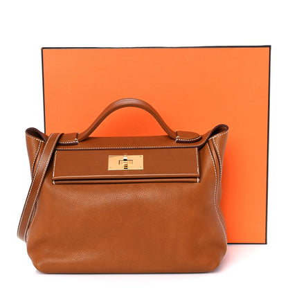 Hermes Barenia Faubourg 24/24 29 Fauve 10 of 10