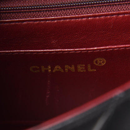 Chanel Lambskin Quilted Small Single Flap Black 12 of 16