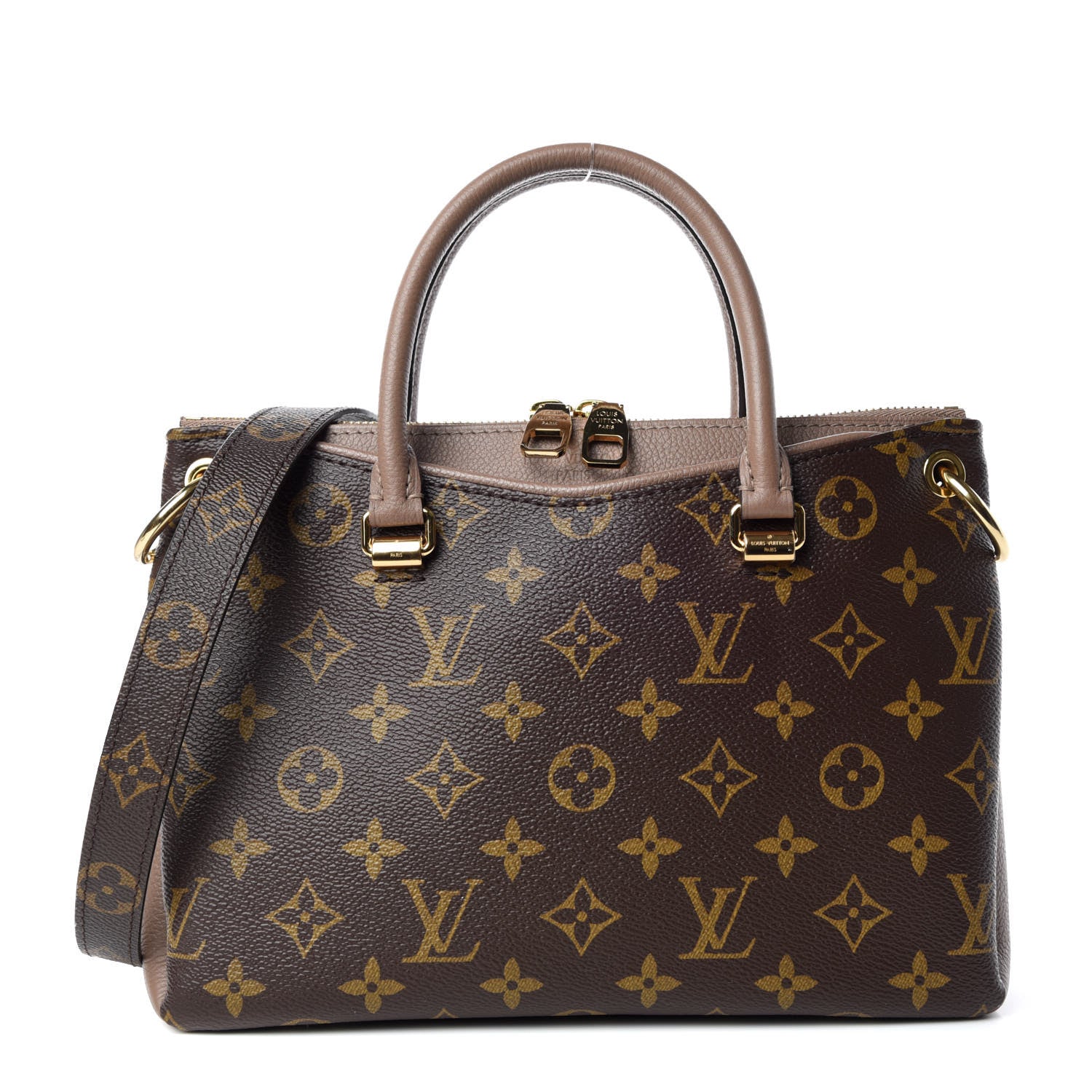 Louis Vuitton Monogram Pallas Full BB Taupe Glace 1 of 10