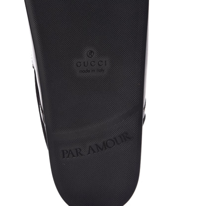 Gucci Calfskin Mens Horsebit River Slingback Slippers 9 Cocoa 10 of 10