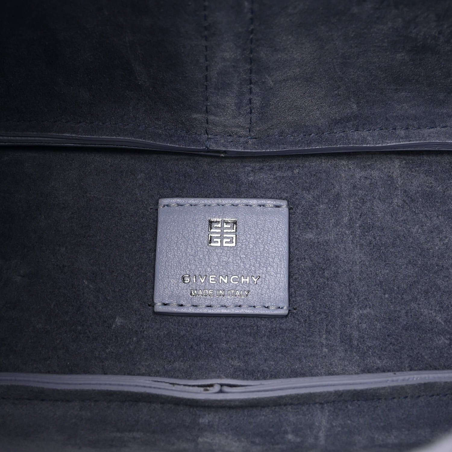 Givenchy Textured Calfskin Mini G Hobo Cloud Blue 6 of 9