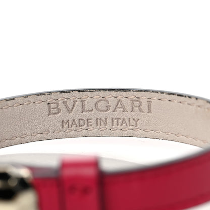 Bulgari Calfskin Serpenti Forever Bracelet L Bright Rose 4 of 6