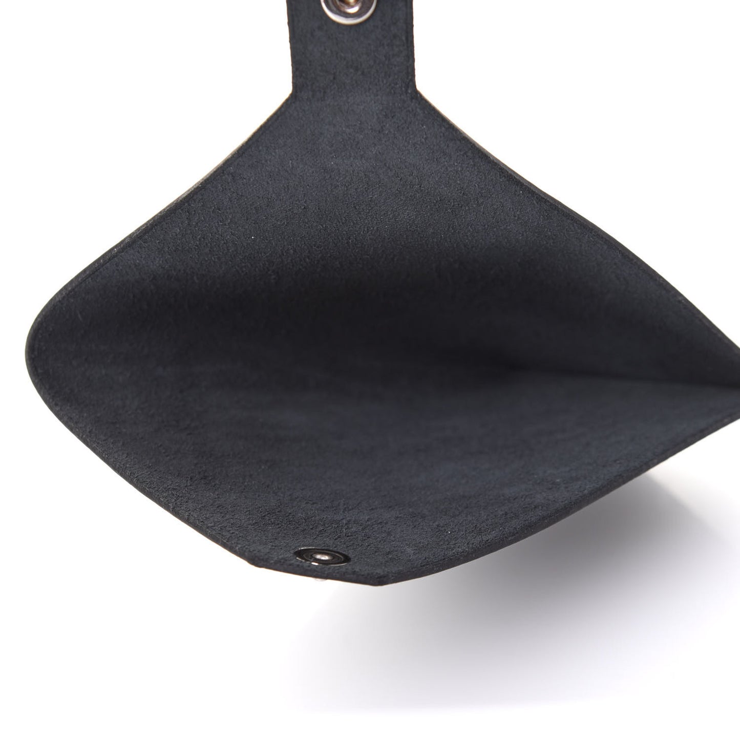 Epsom Tarmac Dot PM Passport Holder Black Gold