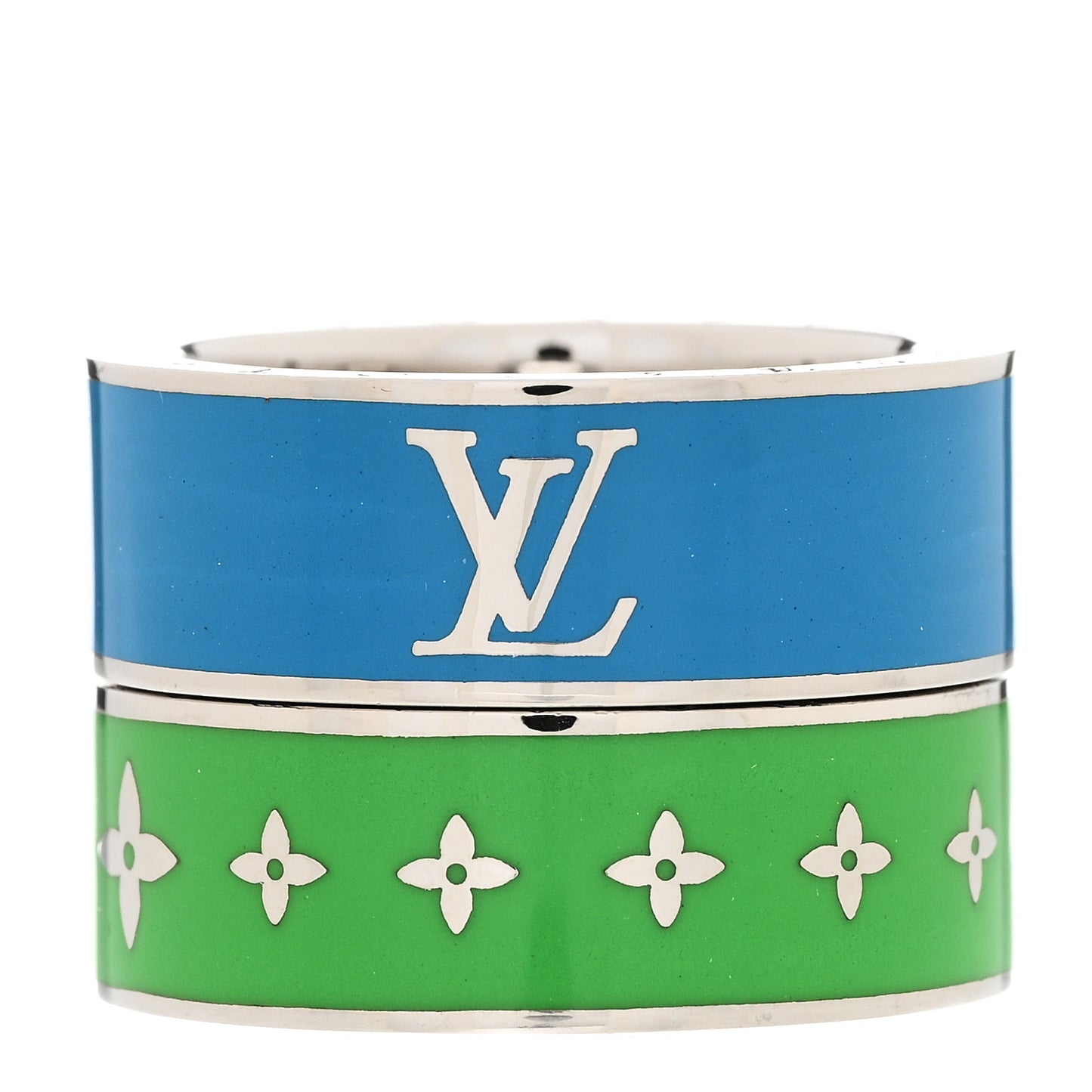 Metal Ceramic Ring Set M 62 10 Blue Green