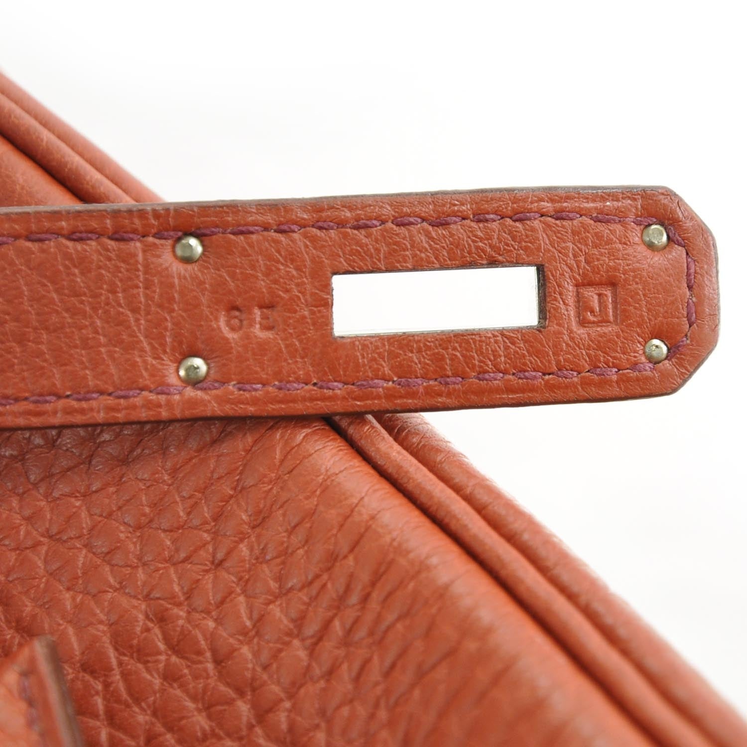 Hermes Taurillon Clemence Birkin 30 Red 9 of 10