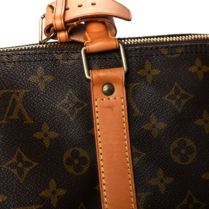 Louis Vuitton Monogram Keepall Bandouliere 55 13 of 14
