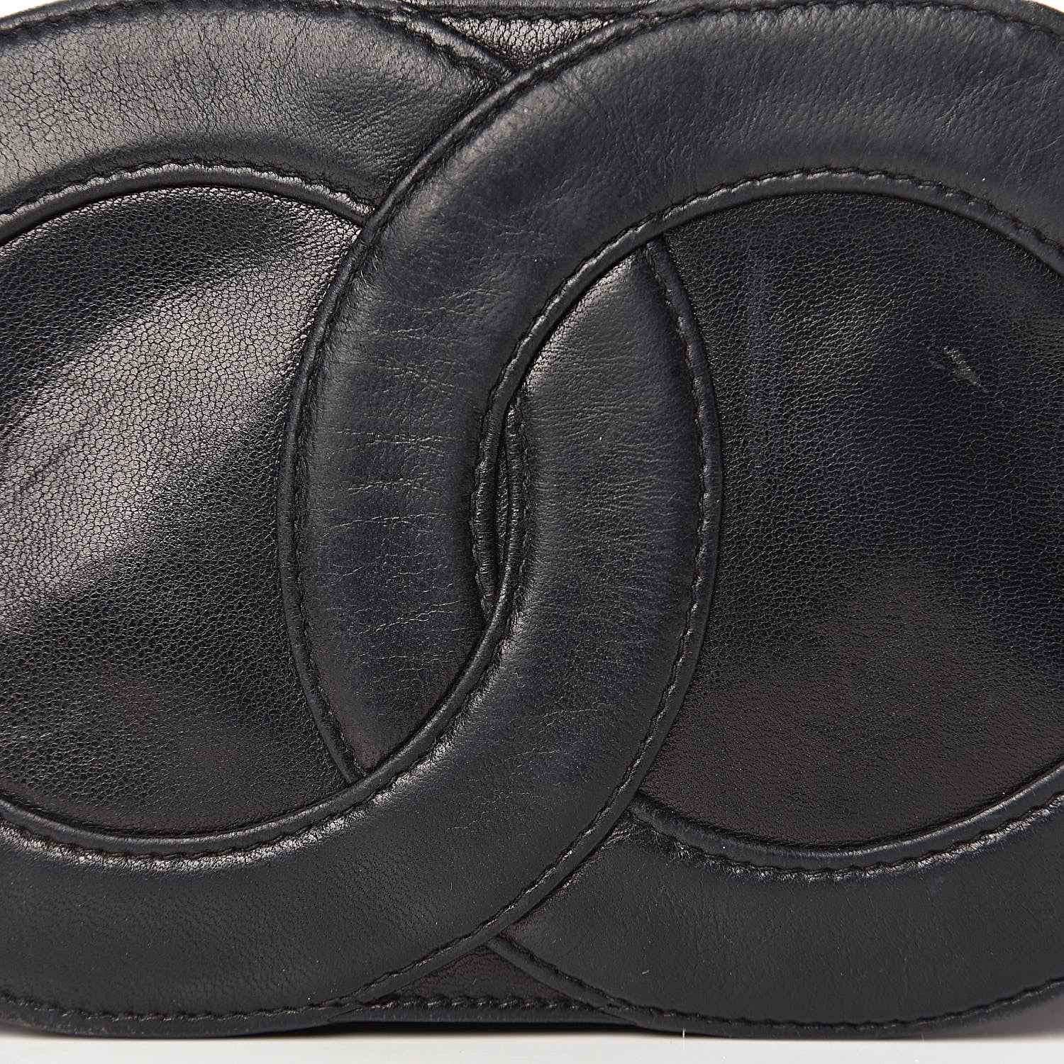 Chanel Lambskin Quilted CC Tassel Crossbody Black 13 of 18