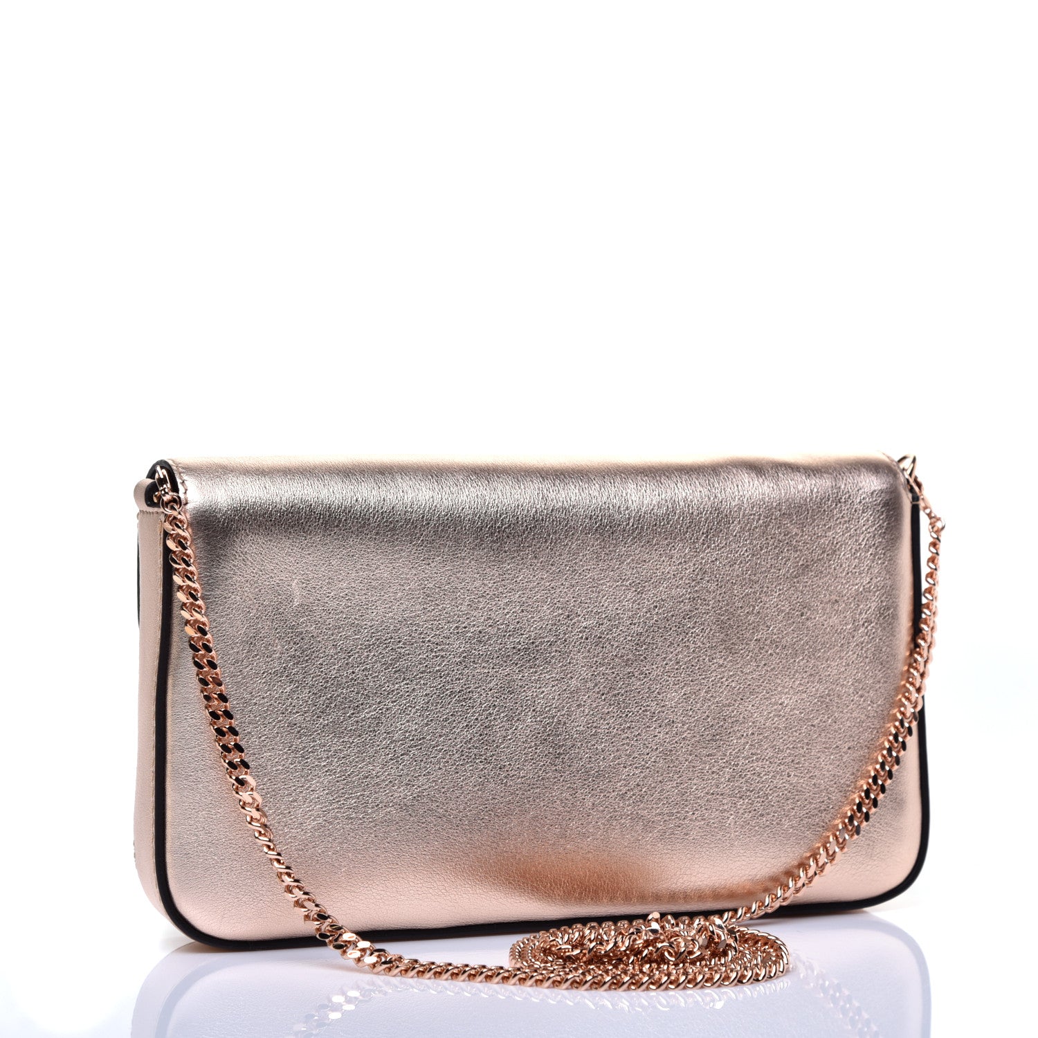 Fendi Vitello Laminato F is Fendi Envelope Wallet on Chain Rame 3 of 11