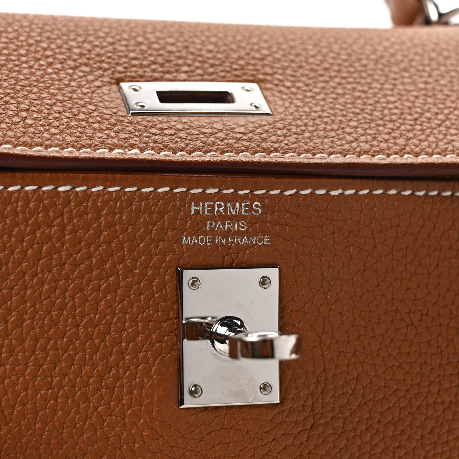 Hermes Togo Kelly Retourne 25 Gold 6 of 8