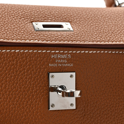 Hermes Togo Kelly Retourne 25 Gold 6 of 8