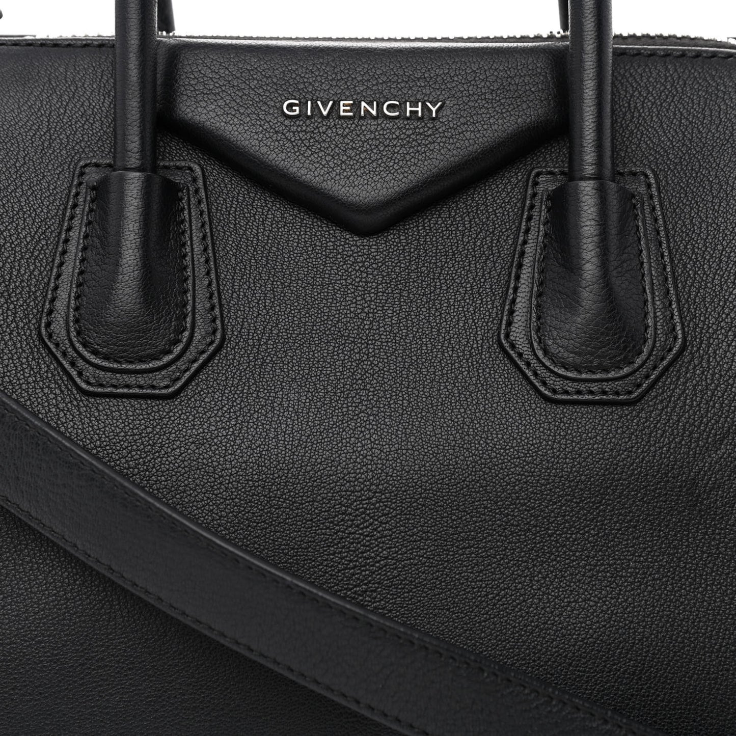 Sugar Goatskin Small Antigona Black