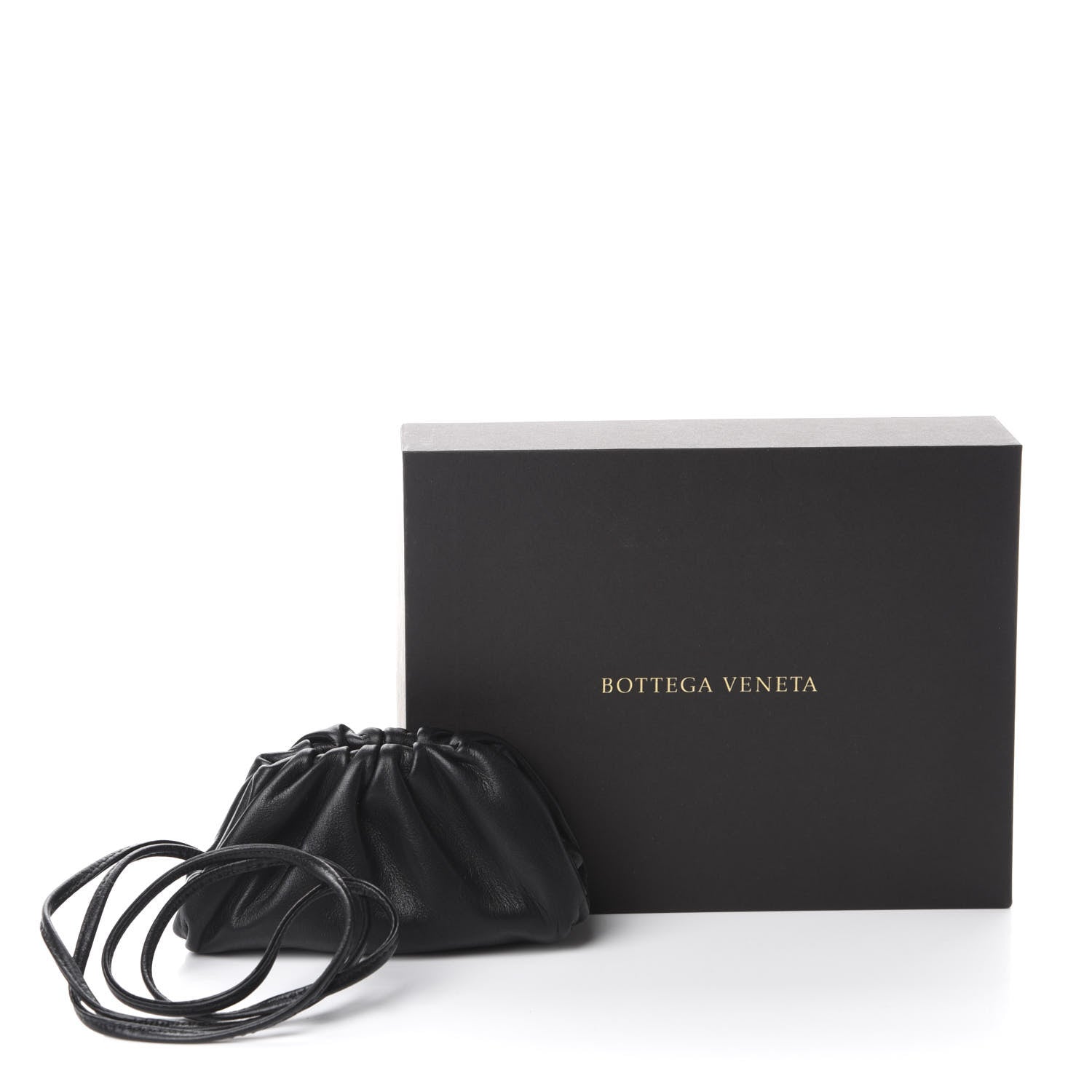 Bottega Veneta Butter Calfskin Coin Purse Black 11 of 11