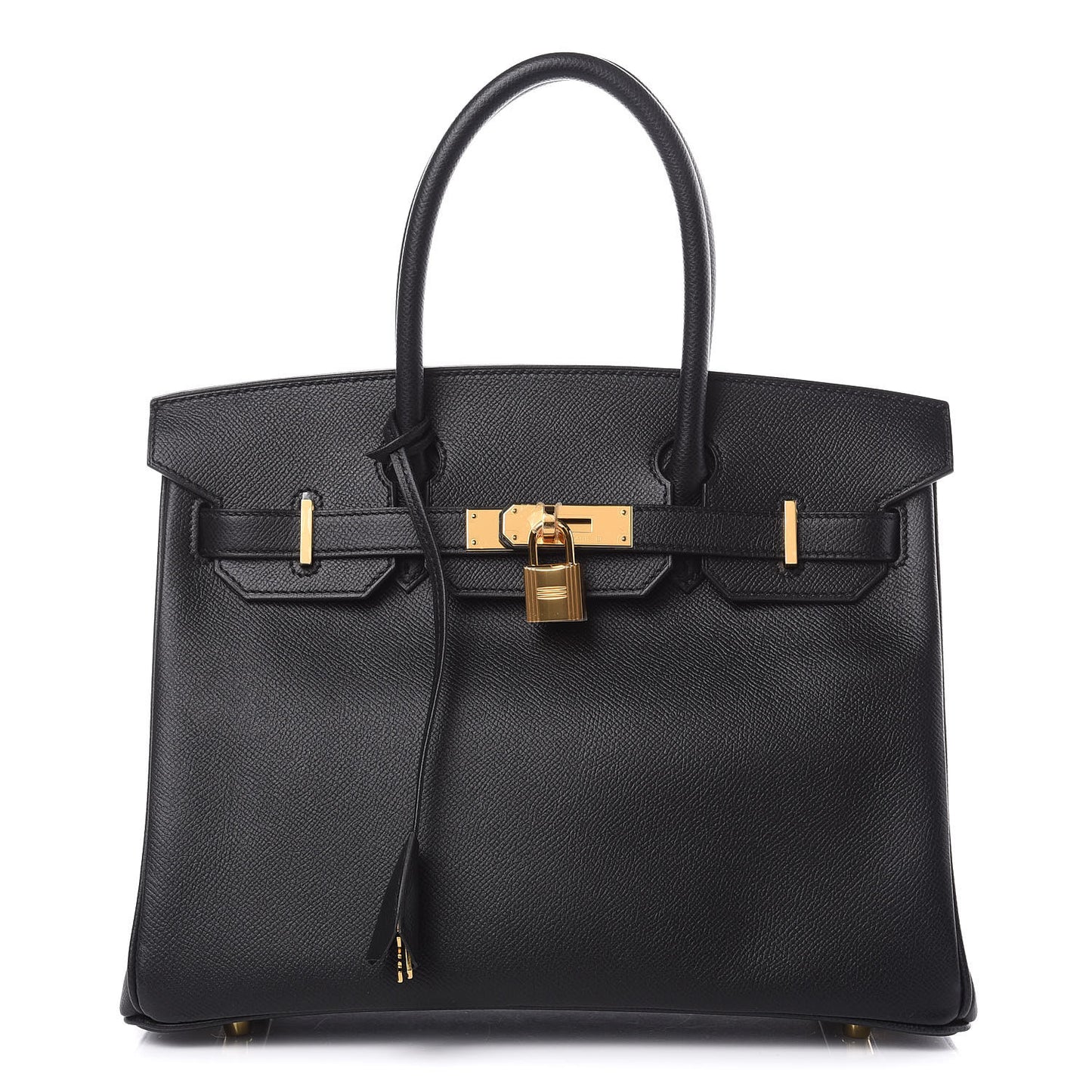 Epsom Birkin 30 Black